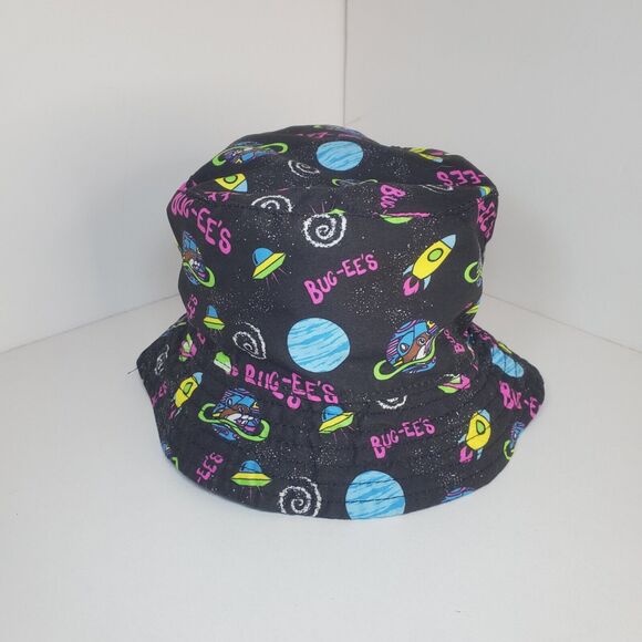 Bucees Reversible Outer Space Planets Bucket Hat UPF 50 Baby Outdoor Buc-ee's - Picture 1 of 7